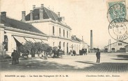 42 Loire CPA FRANCE 42 "Roanne, la gare des voyageurs"