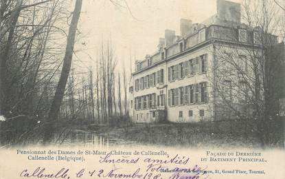 CPA BELGIQUE "Pensionnat des Dames de Saint Maur, Chateau de Callenelle"