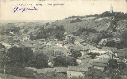 CPA FRANCE 38 " Châtonnay, Vue générale".