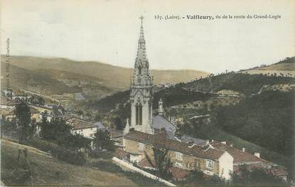 CPA FRANCE 42 "Valfleury, vu de la route du Grand Logis"