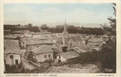 CPA FRANCE 38 " Auberives sur Varèze, Vue générale".