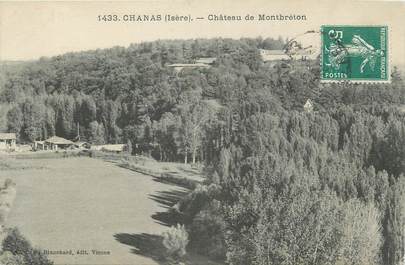 CPA FRANCE 38 " Chanas, Le château de Montbreton".