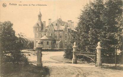 CPA BELGIQUE "Anthée, une entrée du Parc d'Ostemerée"