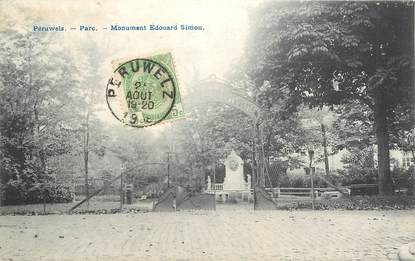 CPA BELGIQUE "Péruwelz, Monument Edouard Simon"