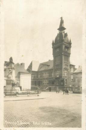 CPA BELGIQUE "Monceau sur Sambre, Hotel de ville"