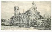 Belgique CPA BELGIQUE "Nieuport, ruines des Halles, 1916" / ILL. Wagemans