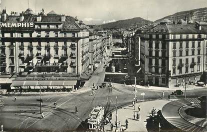 CPSM SUISSE "Genève, la rue du Mont Blanc"