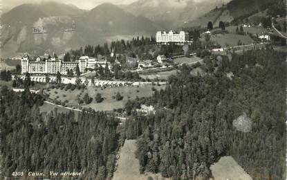 CPSM SUISSE "Caux, vue aérienne"