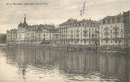 Suisse CPA SUISSE "Genève, Quai des Eaux Vives"