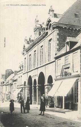 CPA FRANCE 50 "Le Teilleul, L'Hôtel de Ville".