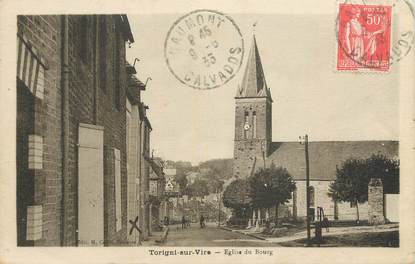 CPA FRANCE 50 "Torigni sur Vire, Eglise du Bourg".