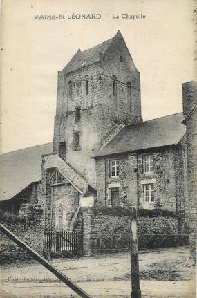 CPA FRANCE 50 "Vains St Léonard, La Chapelle".