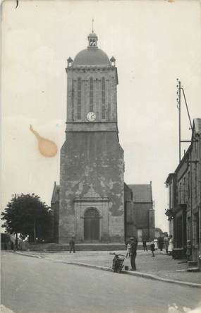 CPSM FRANCE 50 " Montmartin sur Mer, L'église".