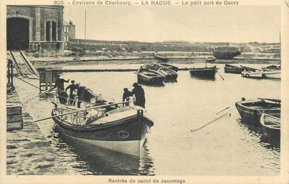 CPA FRANCE 50 "La Hague, Le petit port de Goury".