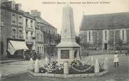 50 Manche CPA FRANCE 50 " Cérences, Monument aux morts".