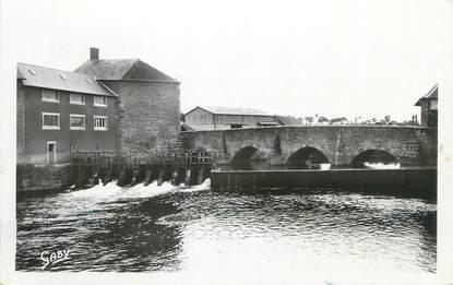 CPSM FRANCE 50 " Ducey, Le moulin et le vieux pont sur la Sélune".