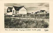 50 Manche CPSM FRANCE 50 " Pirou la nouvelle plage, un groupe de chalets".