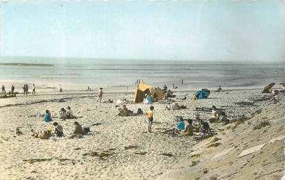 CPSM FRANCE 50 " Pirou Plage, Plage vue de la nouvelle digue".