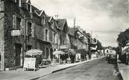 50 Manche CPSM FRANCE 50 " Carolles - Edenville, Grande rue et Auberge de l'Hôtel Cahard".