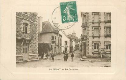 CPA FRANCE 56 " Malestroit, Rue Ste Anne".