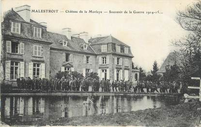 CPA FRANCE 56 " Malestroit, Château de la Morlaye".