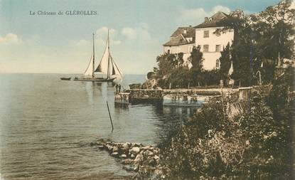 CPA SUISSE "Chateau de Glérolles"