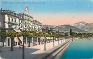 Suisse CPA SUISSE "Vevey, Grand Hotel des trois couronnes"
