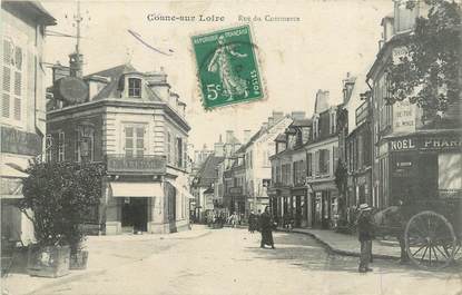 CPA FRANCE 58 " Cosne sur Loire, Rue du Commerce'.