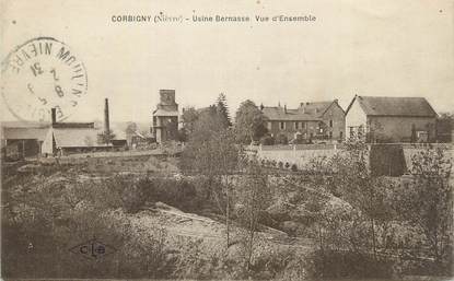 CPA FRANCE 58 " Corbigny, Usine Bernasse, vue d'ensemble".