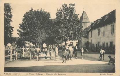 CPA FRANCE 58 "Varzy, Le vieux château, colonie de vacances".