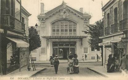 CPA FRANCE 35 "Dinard, L'Entrée du High Life Casino"