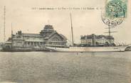 35 Ille Et Vilaine CPA FRANCE 35 "Saint Malo, le Port et le casino" / BATEAU