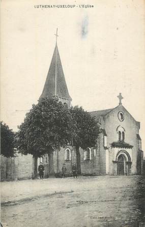 CPA FRANCE 58 "Luthenay - Uxeloup, L'église".