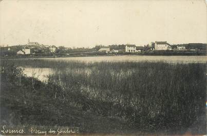 CARTE PHOTO FRANCE 58 " Lormes, L'étang du Goulot".