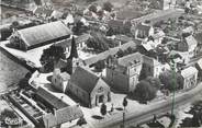 58 Nievre CPSM FRANCE 58 "Dornes, Vue aérienne sur les écoles, l'église et le marché".