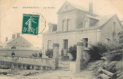 CPA FRANCE 58 "Dommartin, La Mairie".