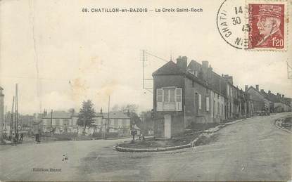 CPA FRANCE 58 "Chatillon en Bazois, La Croix St Roch".