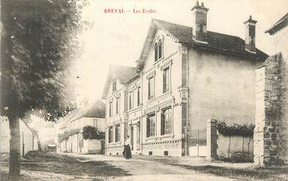 CPA FRANCE 78 "Bréval, Les écoles".