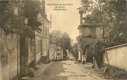 CPA FRANCE 78 " Neauphle le Château, Grande rue".