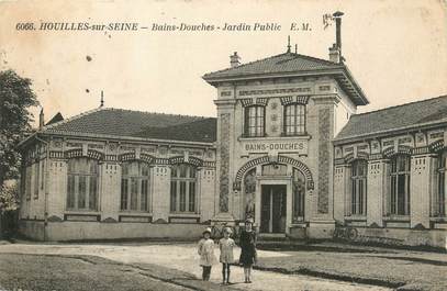 CPA FRANCE 78 " Houilles sur Seine, Bains douches, jardin public".