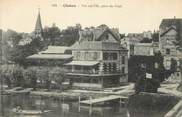 78 Yveline CPA FRANCE 78 " Chatou, Vue sur l'Ile prise du pont".