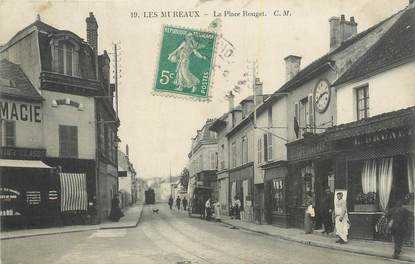 CPA FRANCE 78 "Les Mureaux, La place Rouget".