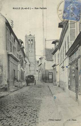 CPA FRANCE 78 "Maule, Rue Parisis".