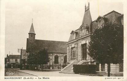 CPA FRANCE 78 "Maurecourt, La Mairie".