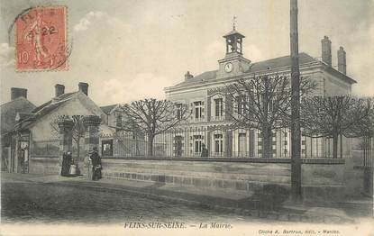 CPA FRANCE 78 "Flins sur Seine, La Mairie".