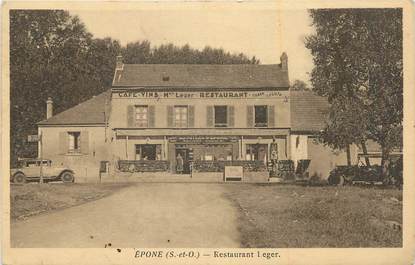 CPA FRANCE 78 "Epone, Restaurant Leger".