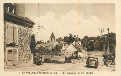 CPA FRANCE 78 "La Celle les Bordes, Le carrefour de la Celle".