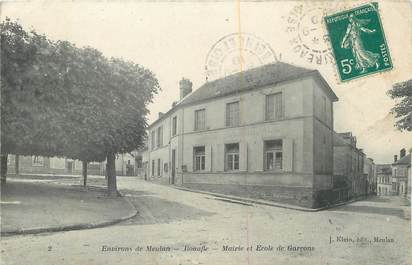 CPA FRANCE 78 "Bonafle, Mairie et école de garçons".