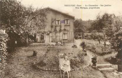 CPA FRANCE 27 " Vieux Port, La chaumière ".