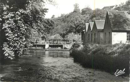 CPSM FRANCE 27 "Tillières sur Avre, Les bords de l'Avre au Moulin Neuf".